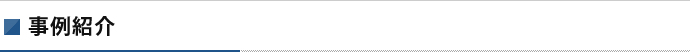 コンサルティング事例紹介